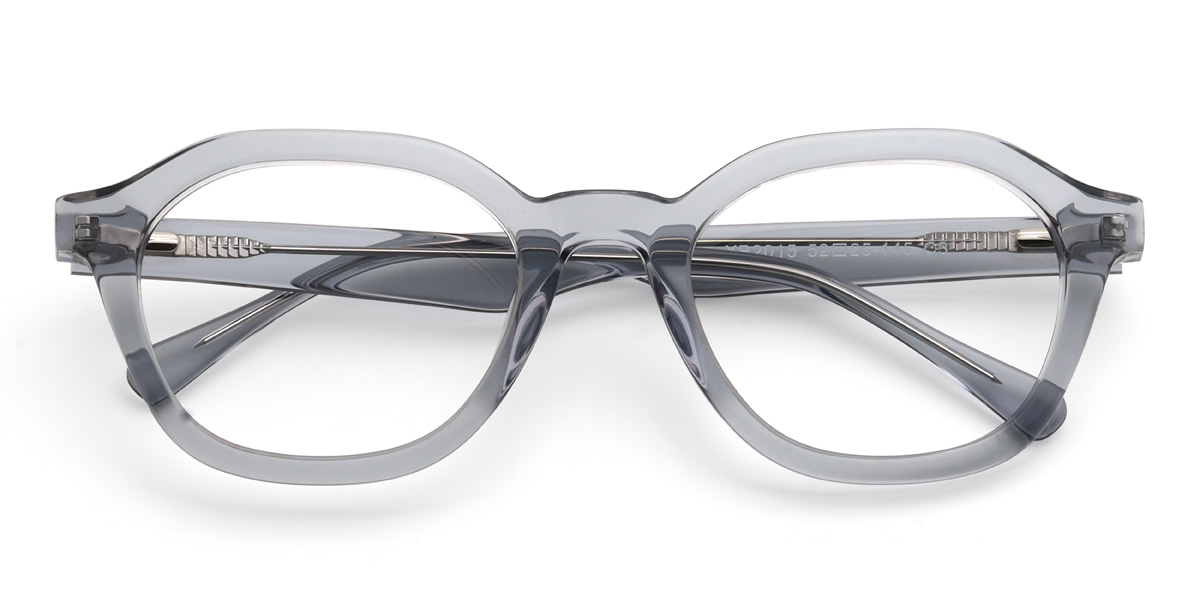 Klar Grau Vamika Brille - Oval Glasses
