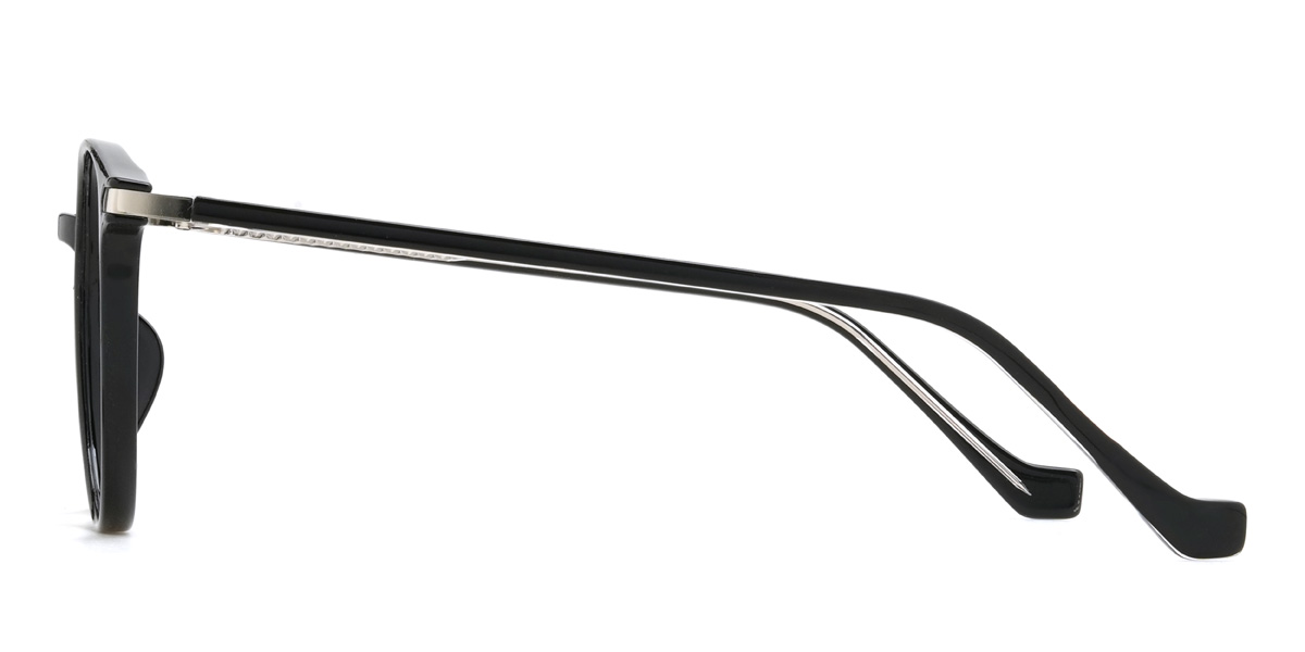 Black Adriana Glasses - Oval Glasses