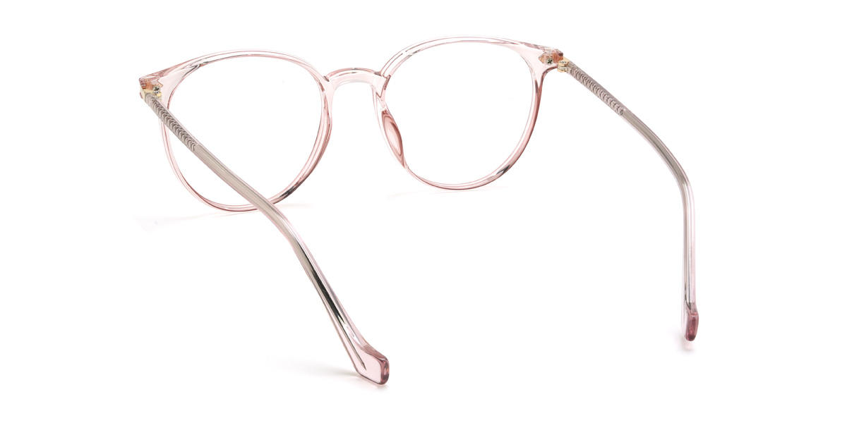 Világos rózsaszín Adriana Szemüveg - Oval Glasses