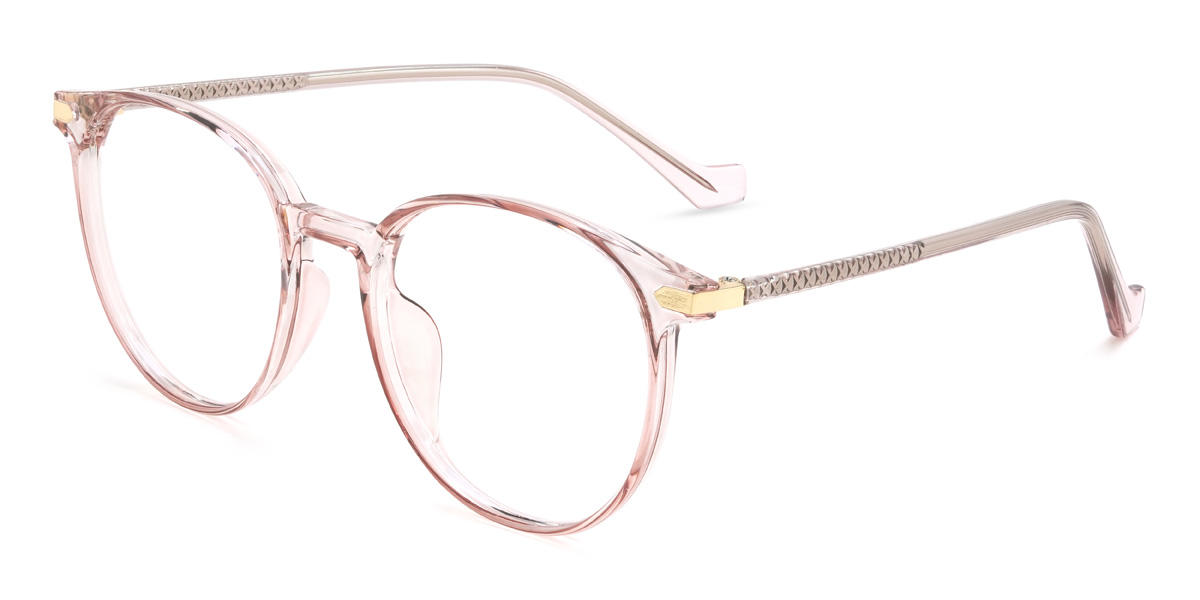 Világos rózsaszín Adriana Szemüveg - Oval Glasses