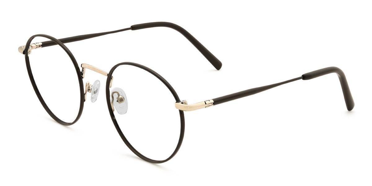 Brown Avayah Glasses - Oval Glasses