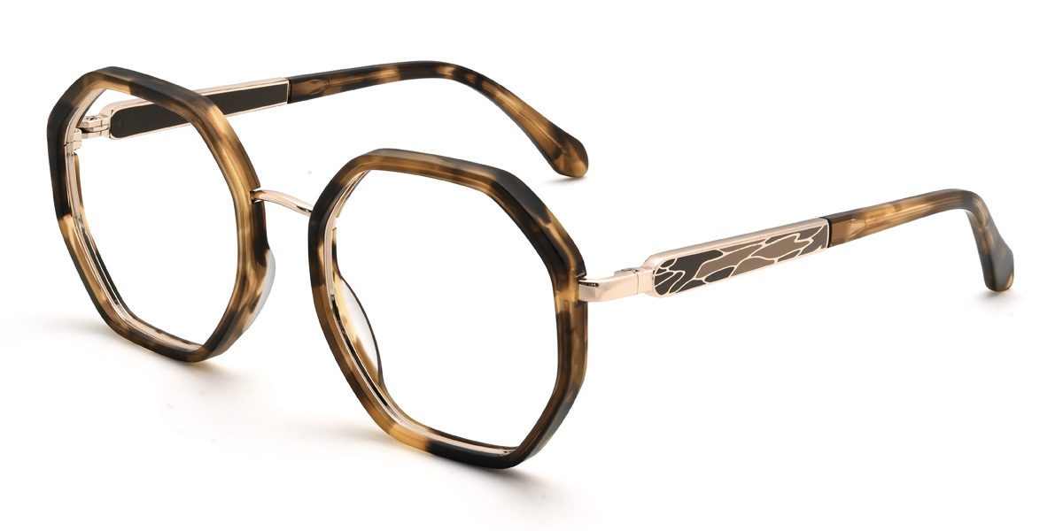 Tortoiseshell Nariyah Glasses - Oval Glasses