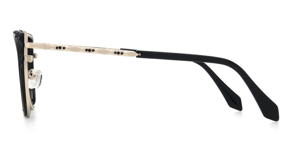 Black Yuna Glasses - Cat Eye Glasses