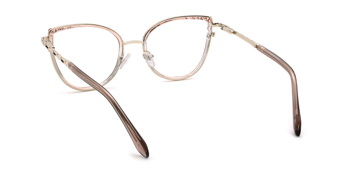 Gradient Orange Yuna Glasses - Cat Eye Glasses
