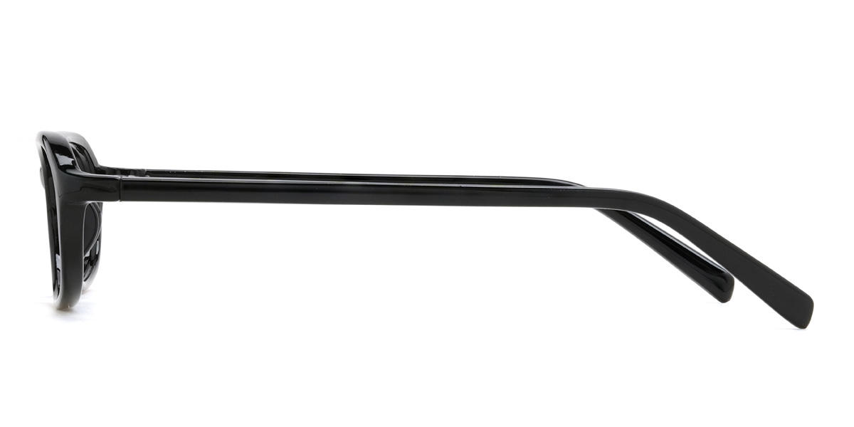 Noir Daleyza Lunettes - Rectangle Glasses