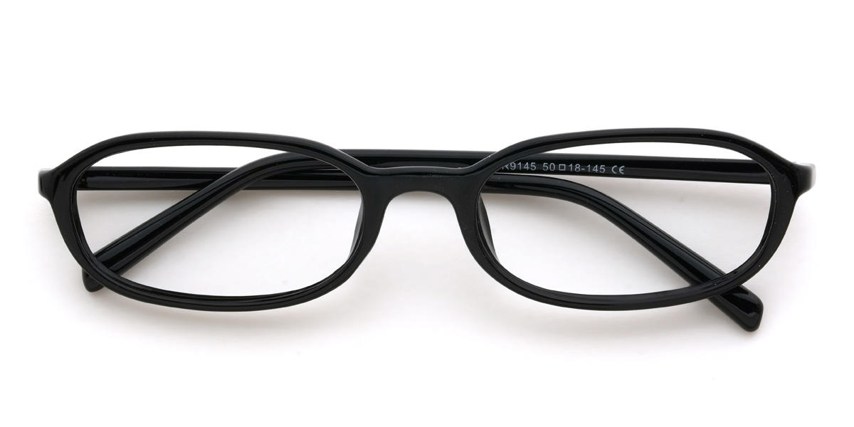 Noir Daleyza Lunettes - Rectangle Glasses