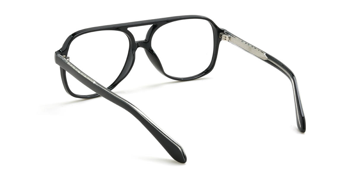 Preto Mckinley Óculos - Aviator Glasses
