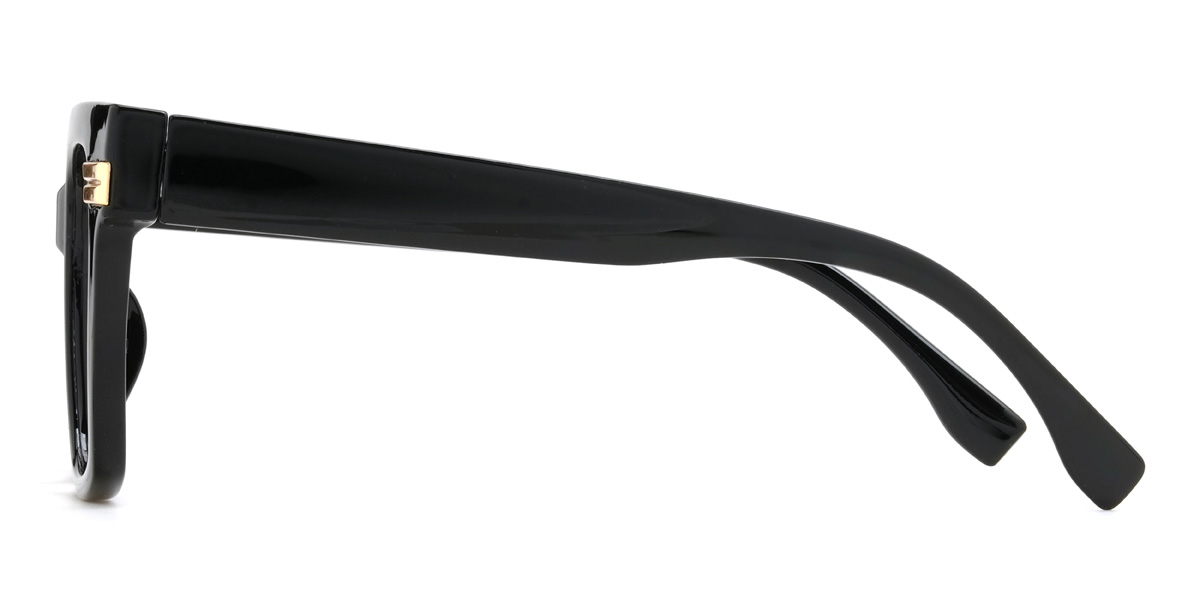Schwarz Colleen Brille - Square Glasses