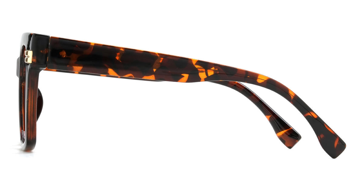 Tortoiseshell Colleen Glasses - Square Glasses