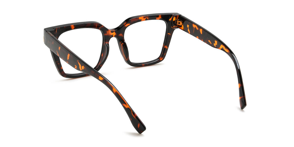 Tortoiseshell Colleen Glasses - Square Glasses