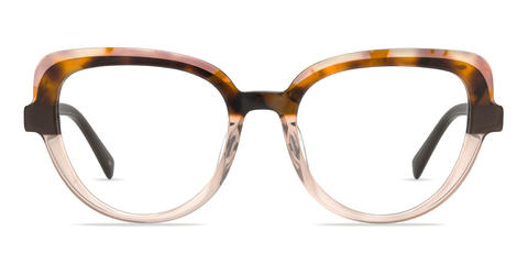 Tortoiseshell Tawny Prisha - Cat Eye Glasses