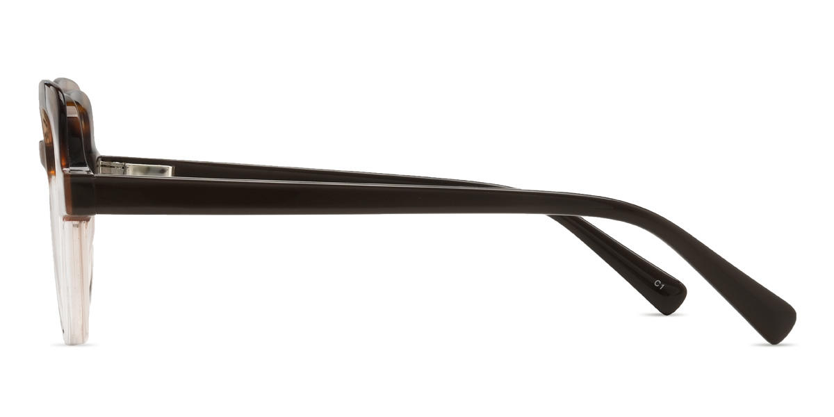 Tortoiseshell Tawny Prisha Glasses - Cat Eye Glasses