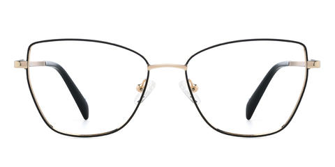 Black Kamilah - Cat Eye Glasses