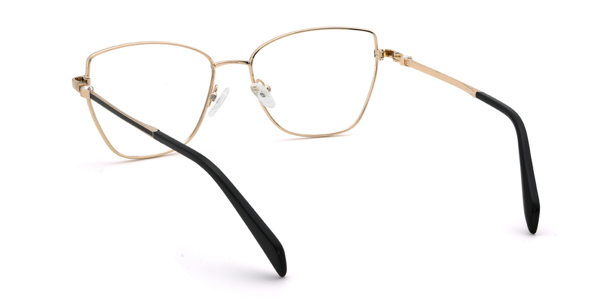 Black Kamilah Glasses - Cat Eye Glasses