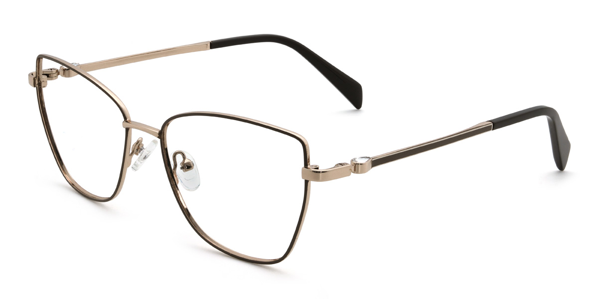 Brown Kamilah Glasses - Cat Eye Glasses
