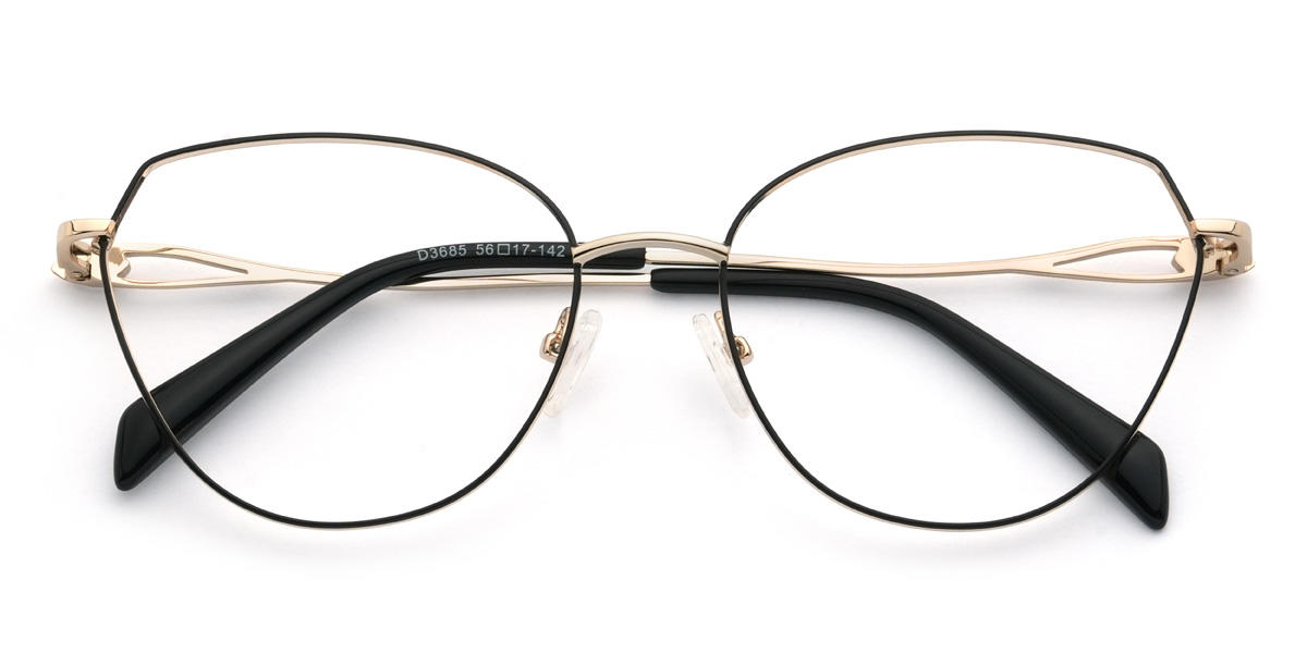 Schwarz Taliyah Brille - Cat Eye Glasses