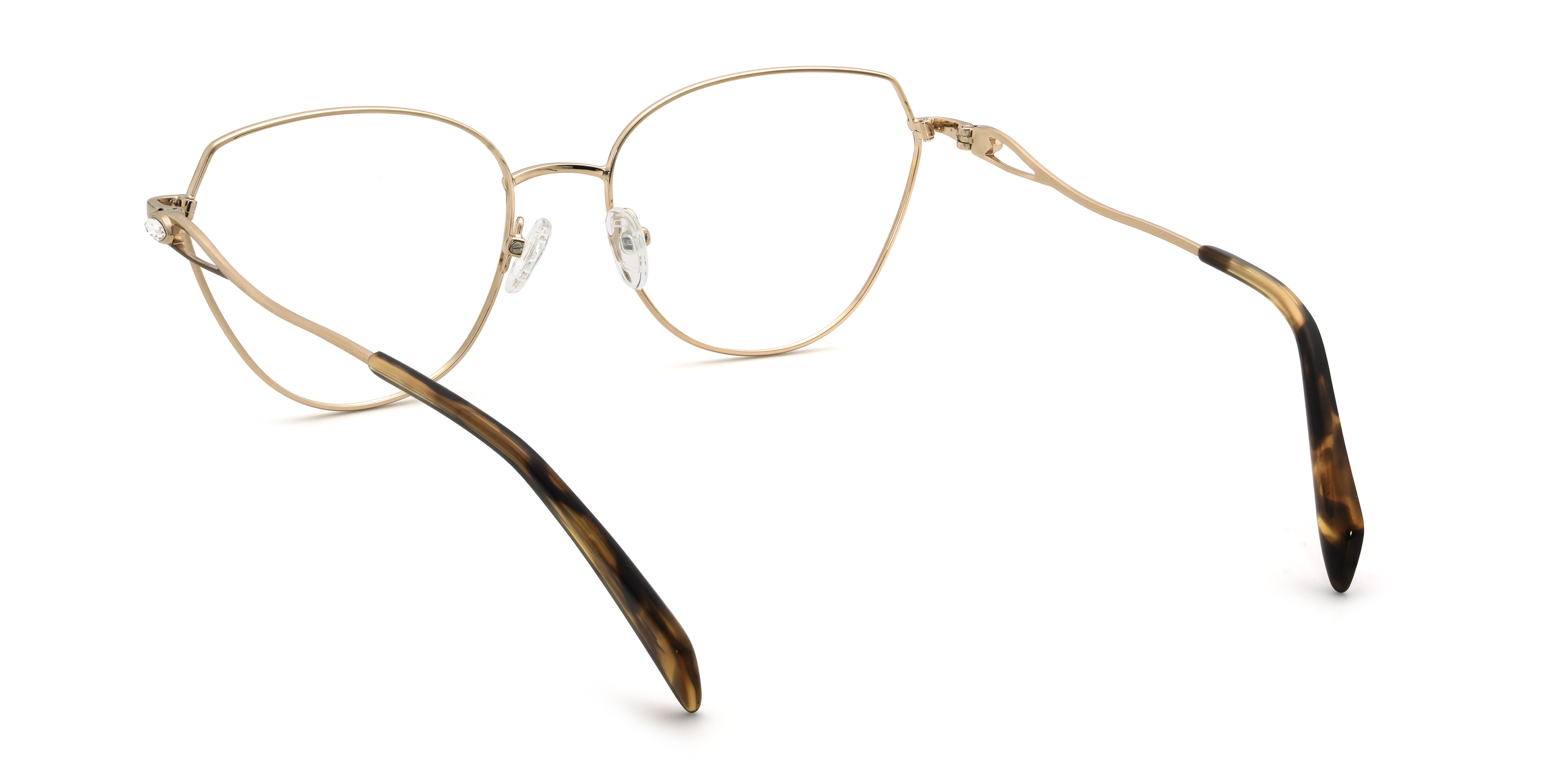 Brown Taliyah Glasses - Cat Eye Glasses