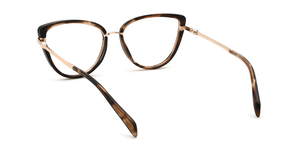 Brown Tortoiseshell Ruthie Glasses - Cat Eye Glasses