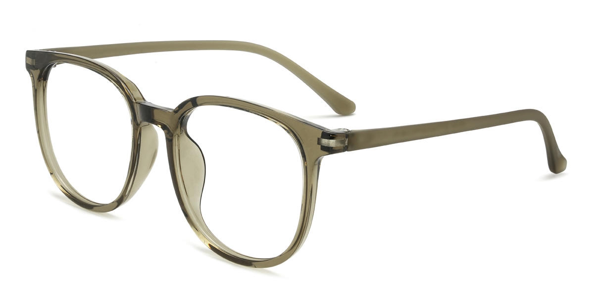 Olive Green Cadence Glasses - Square Glasses