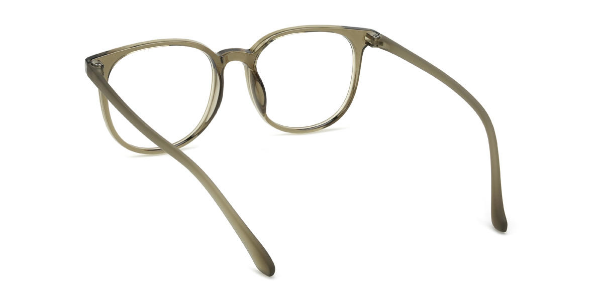 Olive Green Cadence Glasses - Square Glasses