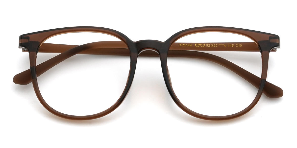Brown Cadence Glasses - Square Glasses