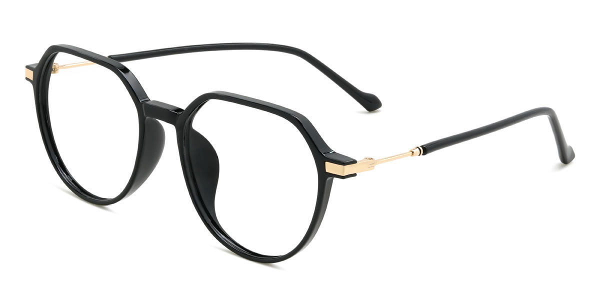 Schwarz Enrique Brille - Oval Glasses
