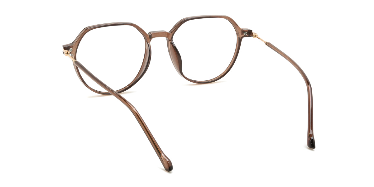 Brown Enrique Glasses - Oval Glasses