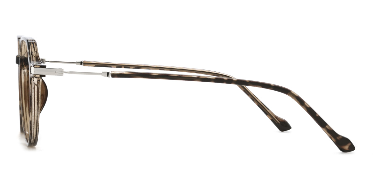 Brown Tortoiseshell Enrique Glasses - Oval Glasses