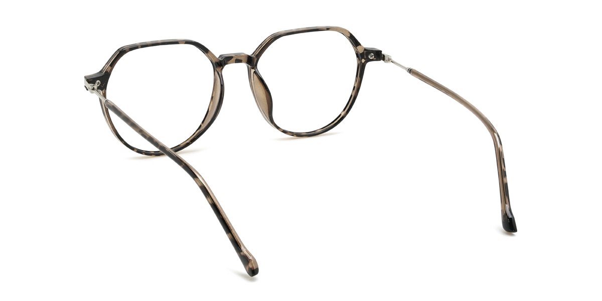 Brown Tortoiseshell Enrique Glasses - Oval Glasses