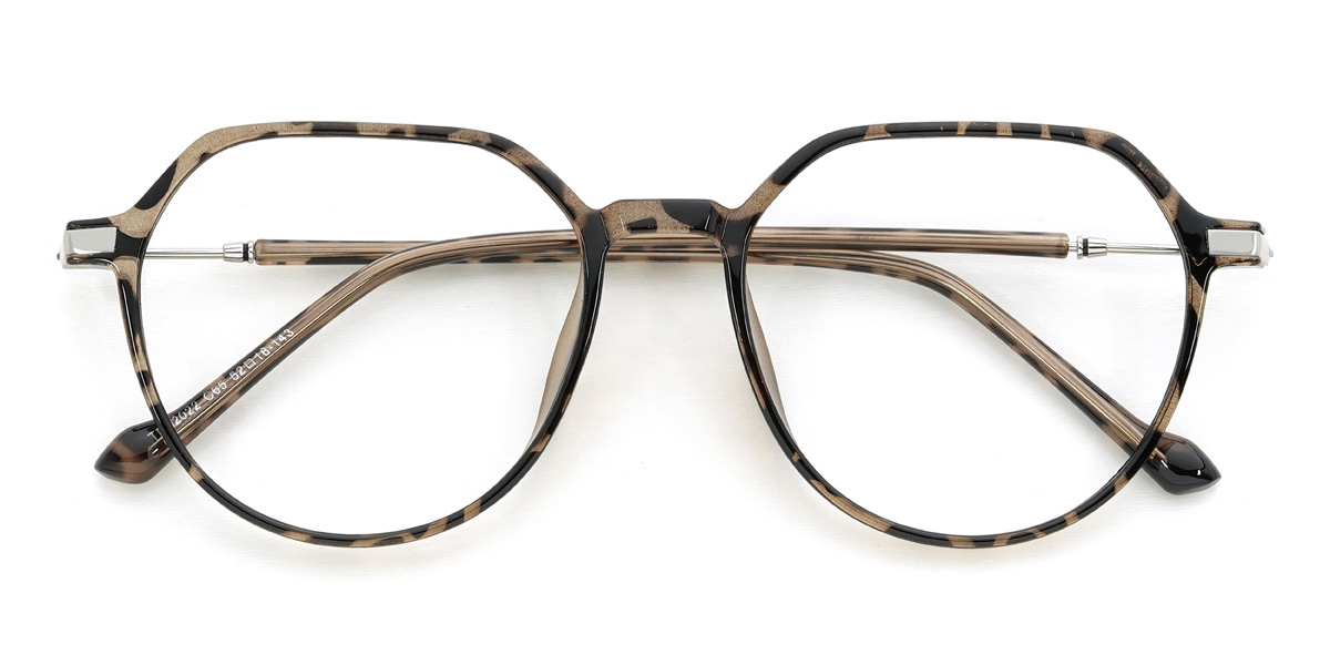 Brown Tortoiseshell Enrique Glasses - Oval Glasses