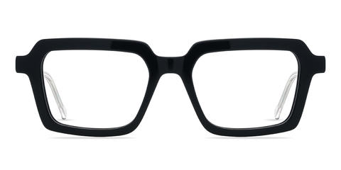 Black Eliam - Rectangle Glasses