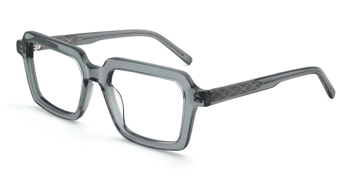 Grey Eliam Glasses - Rectangle Glasses