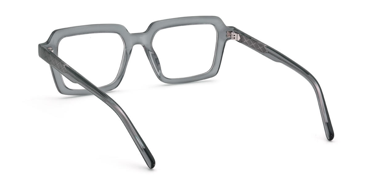 Grey Eliam Glasses - Rectangle Glasses