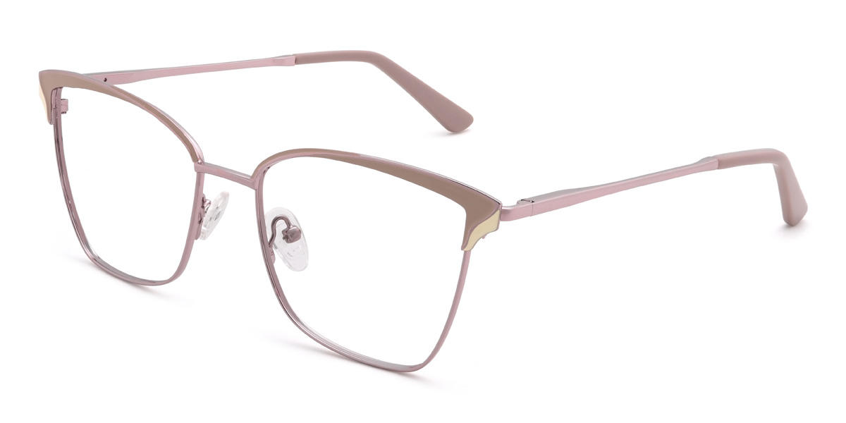 Pink Pink Imaan Glasses - Rectangle Glasses