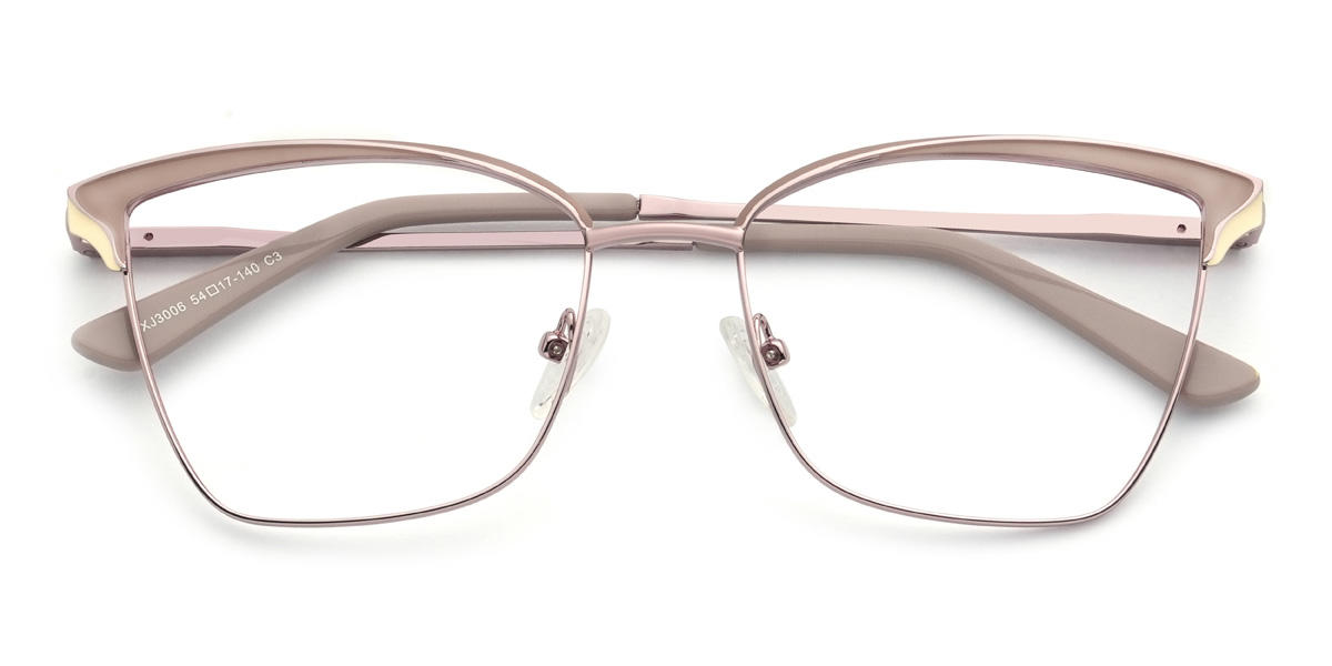 Pink Pink Imaan Glasses - Rectangle Glasses