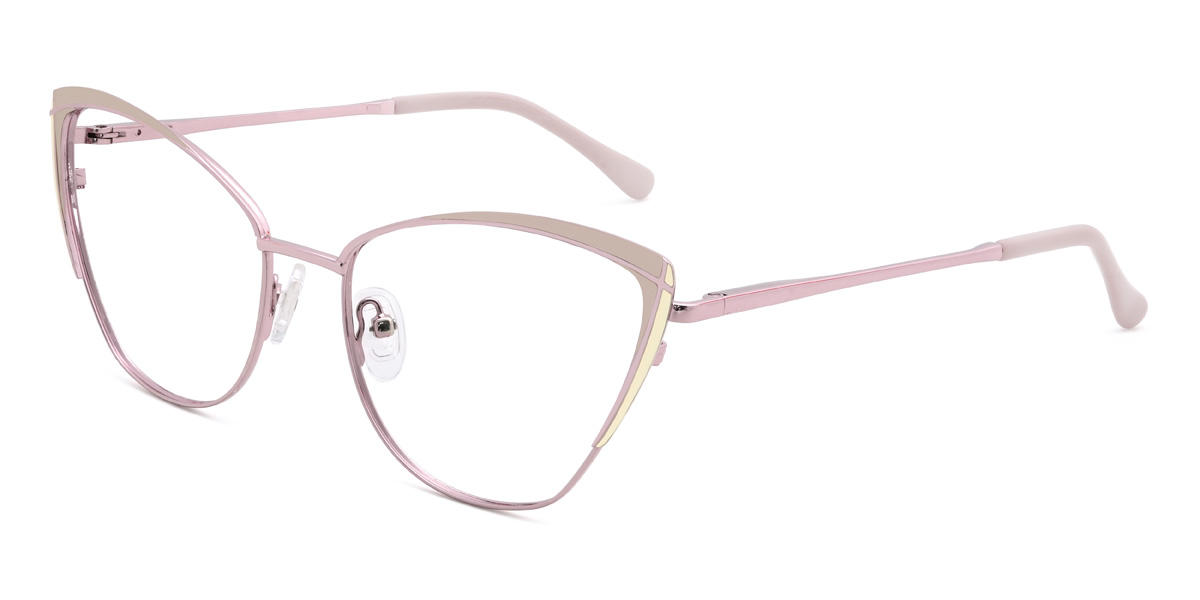 Pink Pink Ummul Glasses - Cat Eye Glasses
