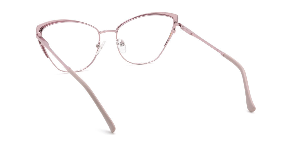 Pink Pink Ummul Glasses - Cat Eye Glasses