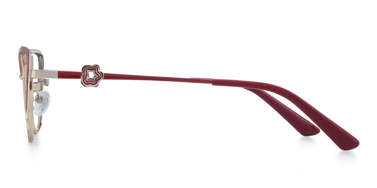 Arany piros Nihira Szemüveg - Cat Eye Glasses