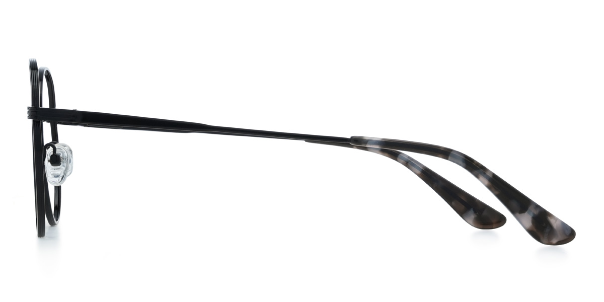 Black Tinsley Glasses - Round Glasses