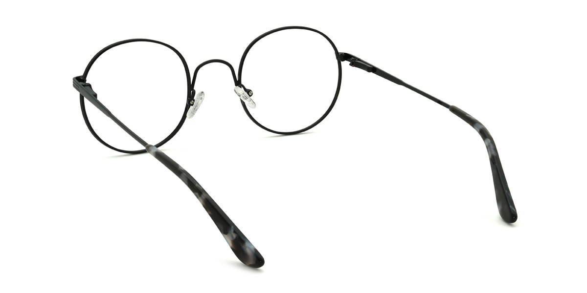 Black Tinsley Glasses - Round Glasses