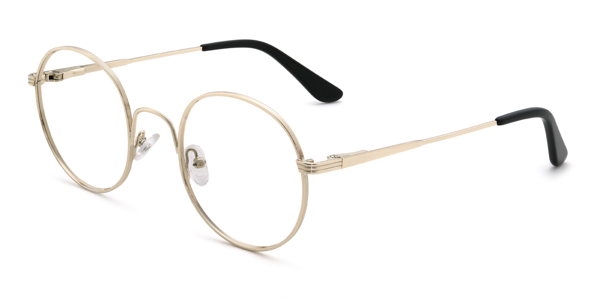 Gold Tinsley Glasses - Round Glasses