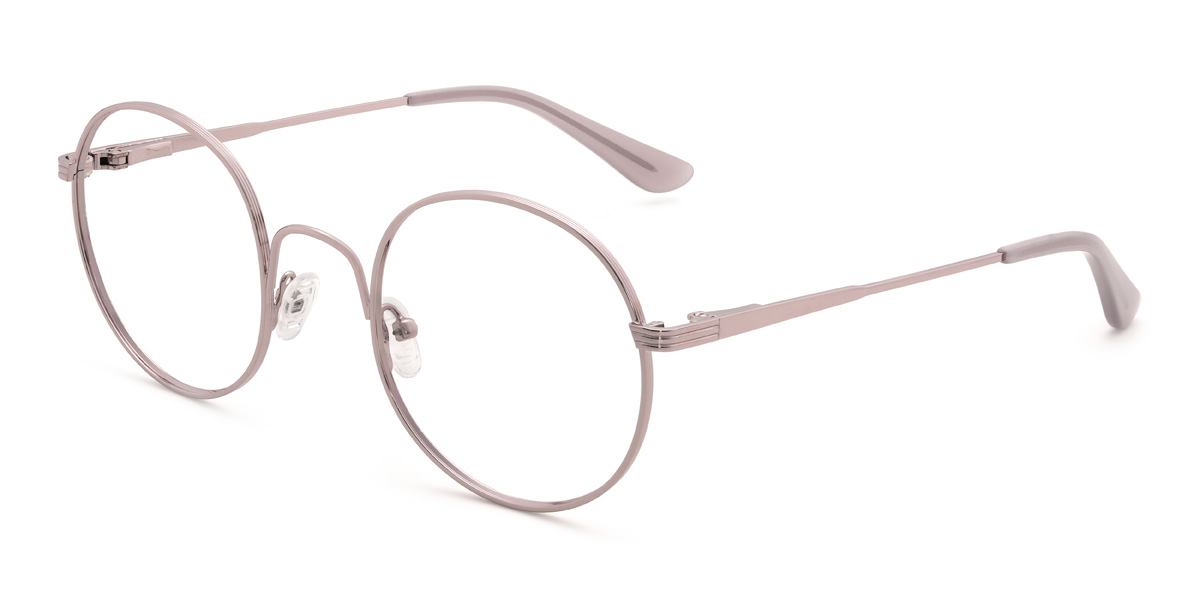 Pink Tinsley Glasses - Round Glasses
