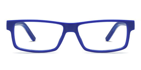 Blue Hezekiah - Rectangle Glasses