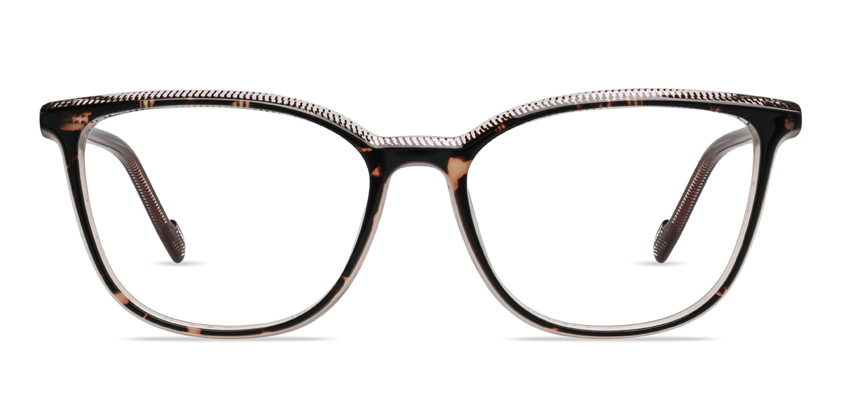 Marrón Carey Miller - Rectangle Glasses