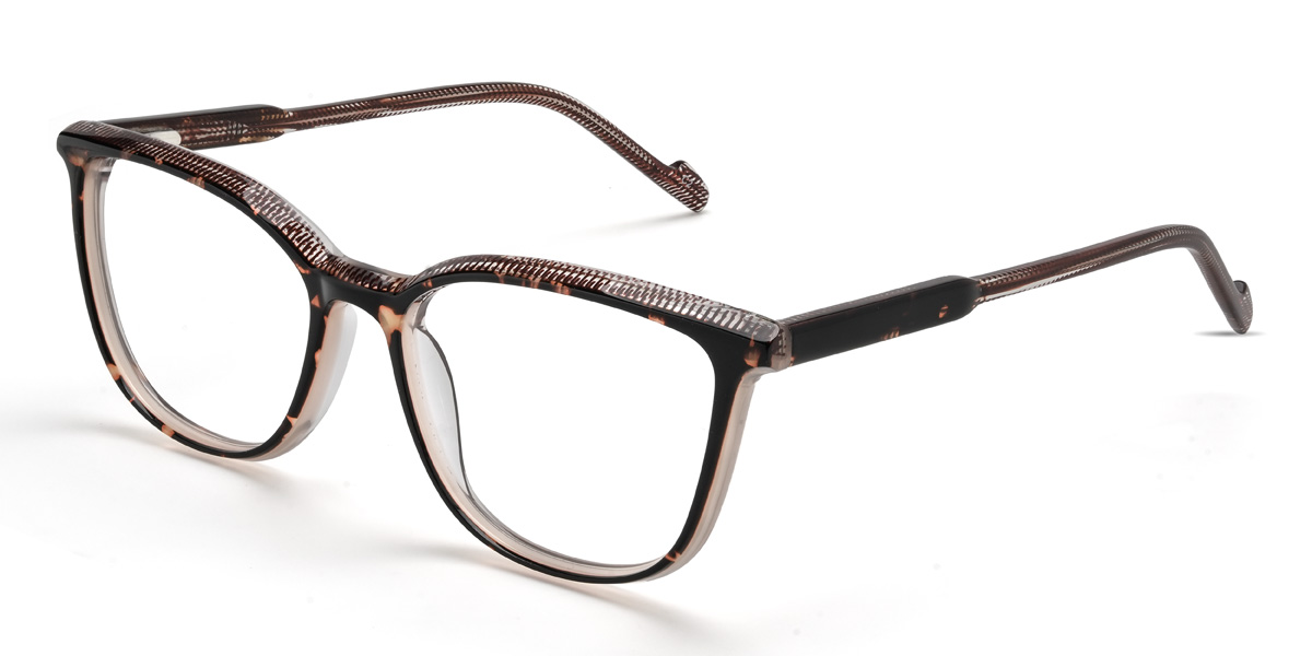 Marrón Carey Miller Gafas - Rectangle Glasses