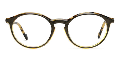 Brown Tortoiseshell Lenore - Oval Glasses