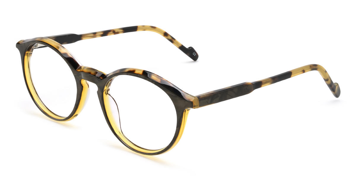 Brown Tortoiseshell Lenore Glasses - Oval Glasses