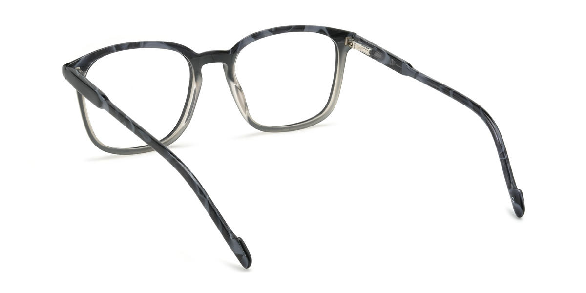 Preto Vela Óculos - Rectangle Glasses