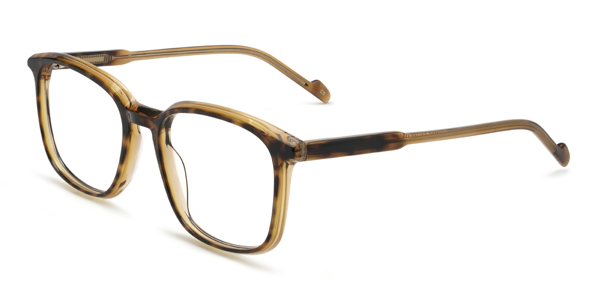 Tortoiseshell Vela Glasses - Rectangle Glasses