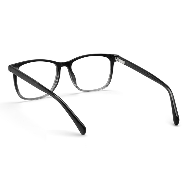 Black Black Tortoiseshell Braelynn Glasses - Rectangle Clip-On Sunglasses